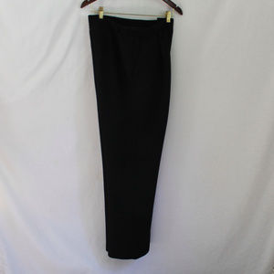 Worthington Black Lined Dress Pants 12